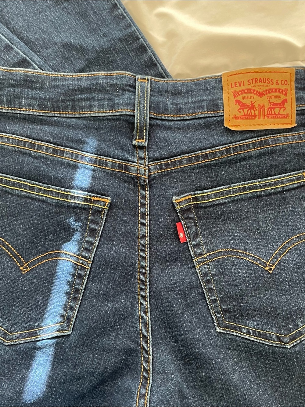 Levi's women’s Dark Blue bootcut Jeans